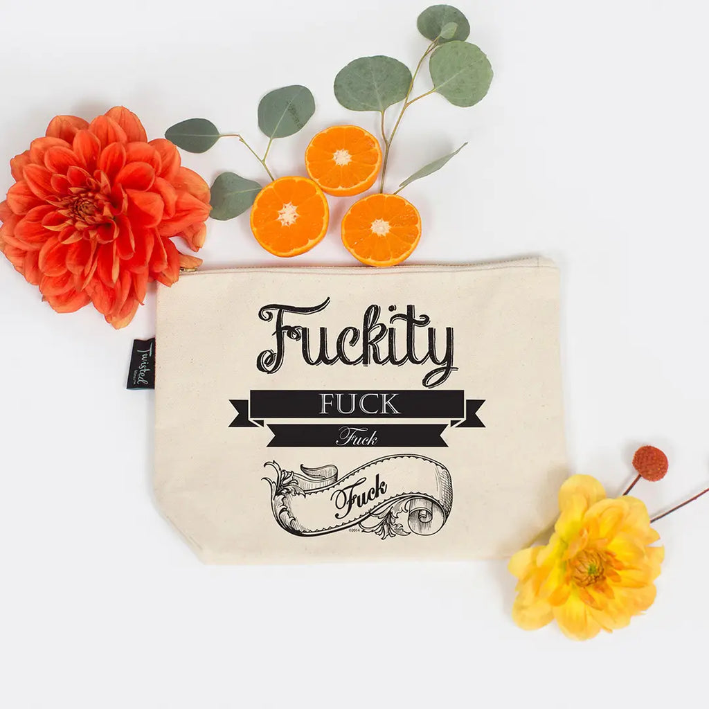 Twisted Wares - With A Fuck Fuck Here  Funny Kitchen Towels – Presence of  Piermont
