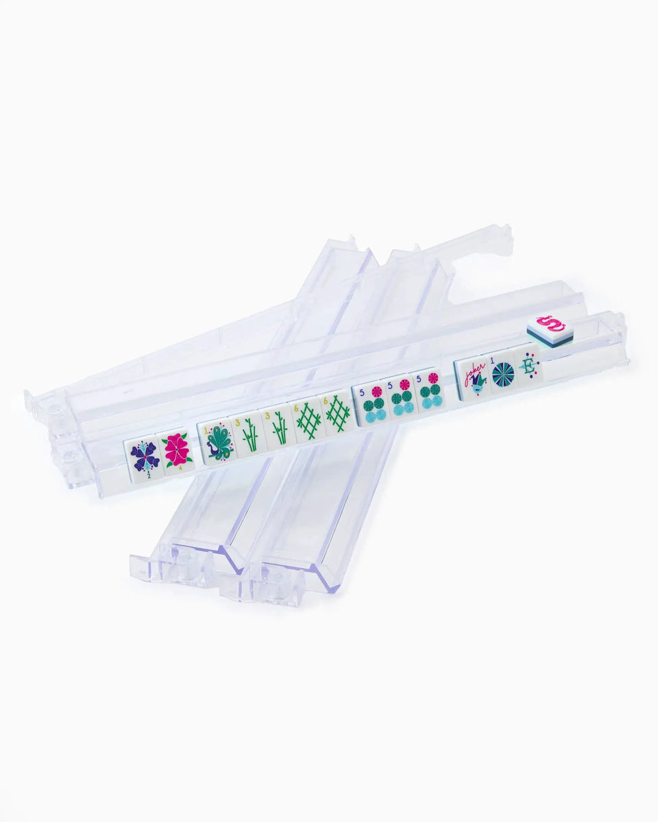 Oh My Mahjong Clear Rack & Pusher Set – Presence of Piermont