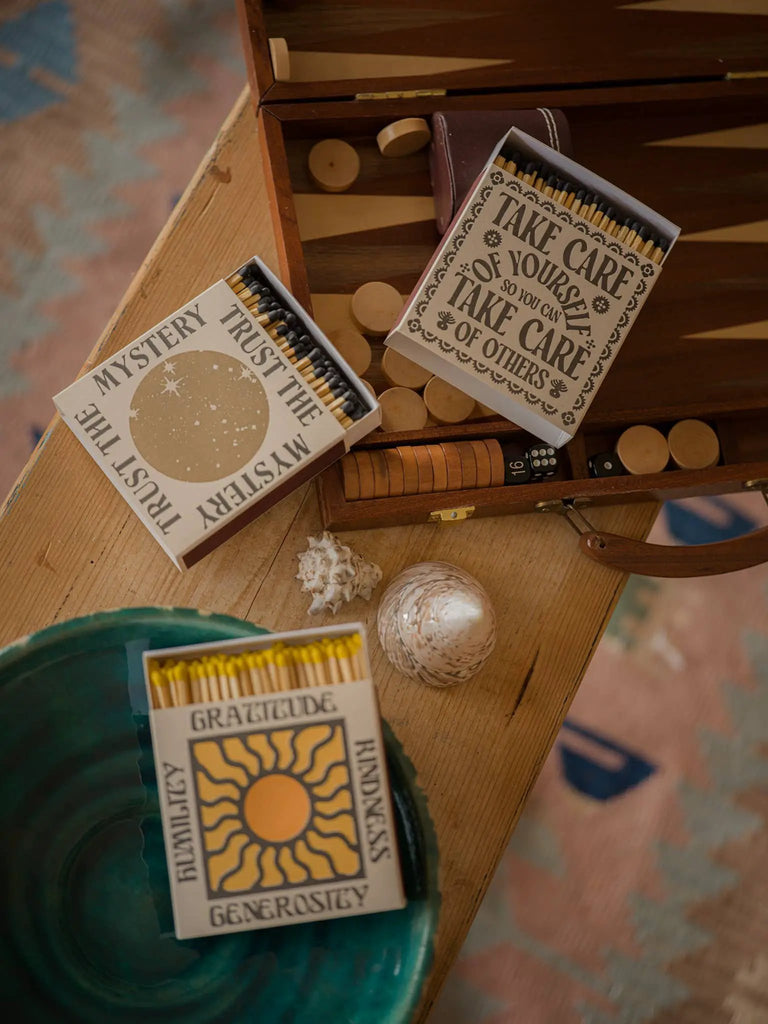 Archivist Gallery Square Safety Matches - Take Care of Yourself Matche ...
