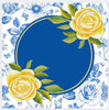 Mahjong Mat Yellow Rose of Texas by Presence of Piermont