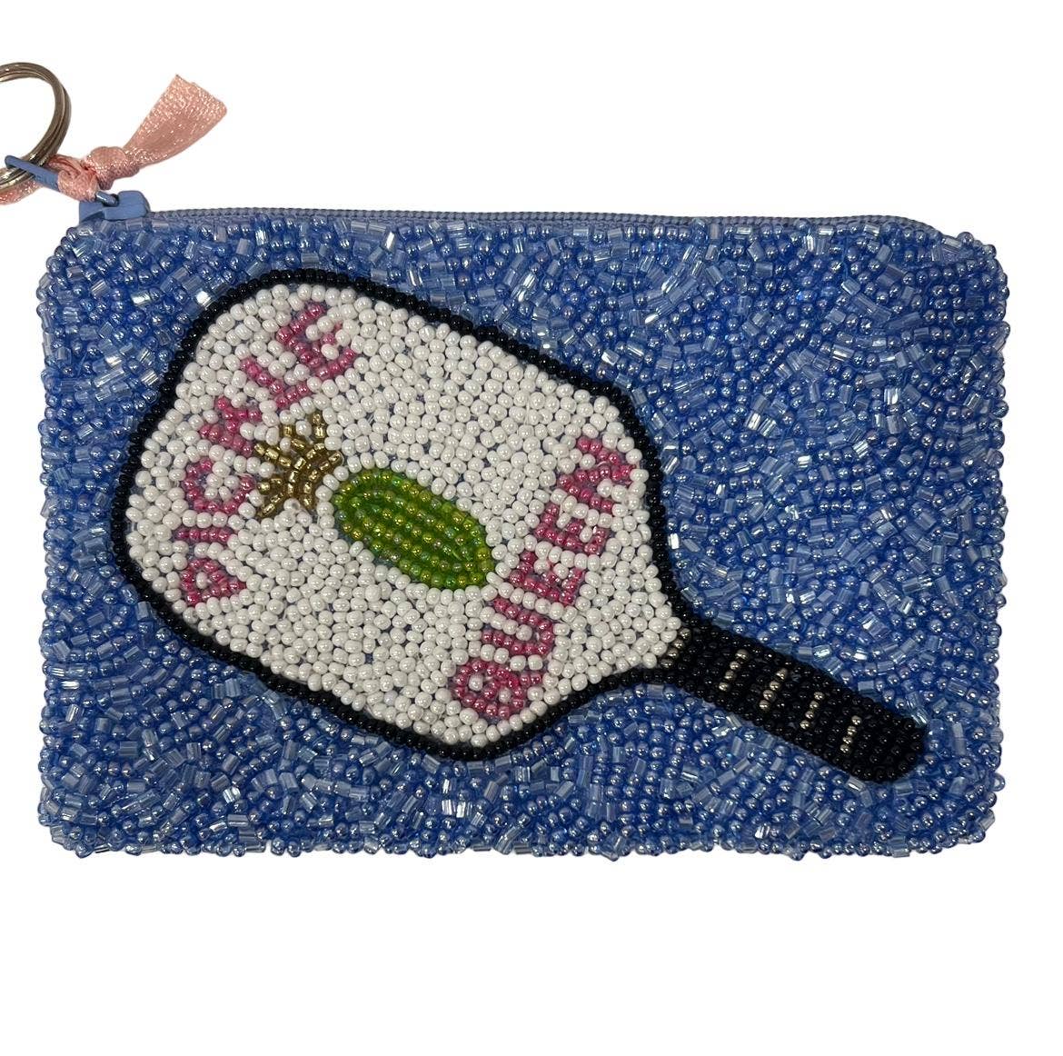 Beaded Coin Purse - Pickleball Pickle Queen – Presence of Piermont