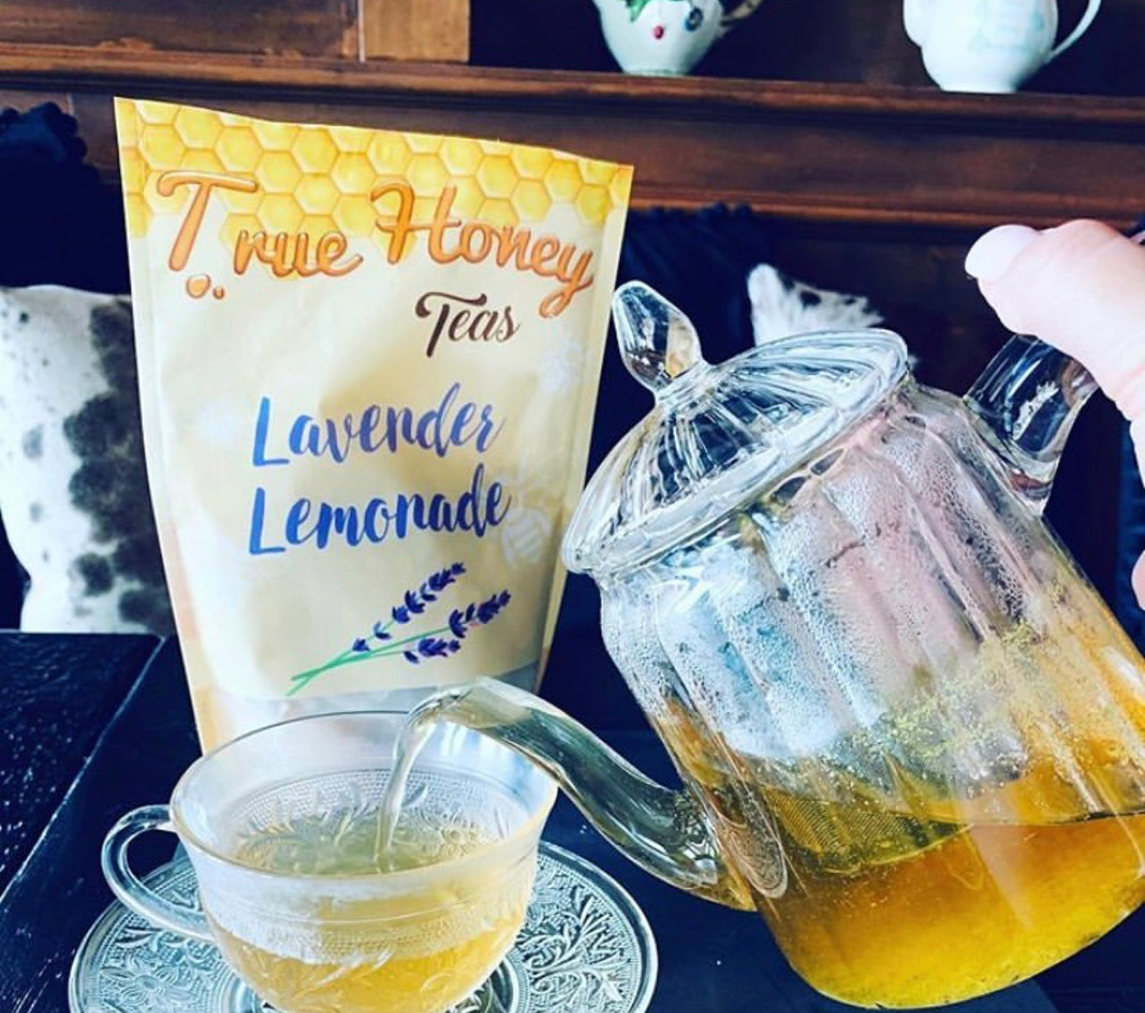 True Honey Teas Lavender Lemonade Tea