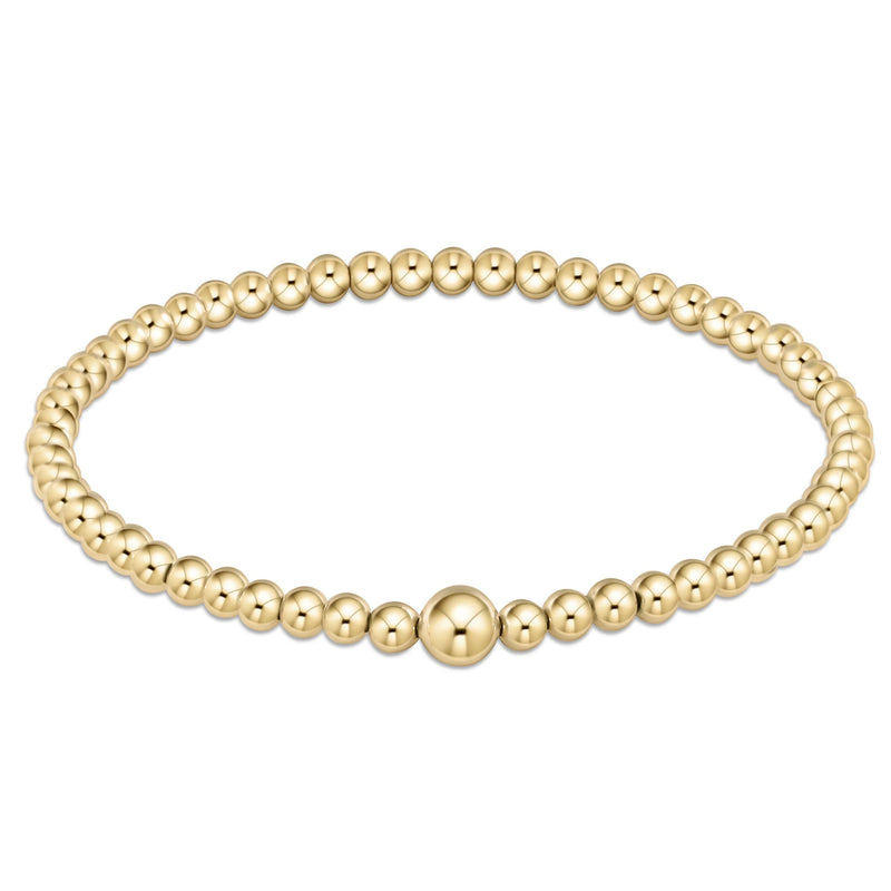 Enewton Classic Gold 4mm Gold Bead Bangle