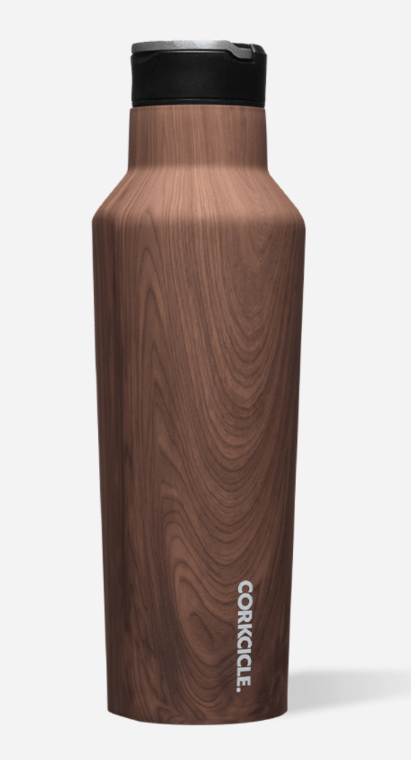 Corkcicle 17 oz Commuter Cup Walnut Wood