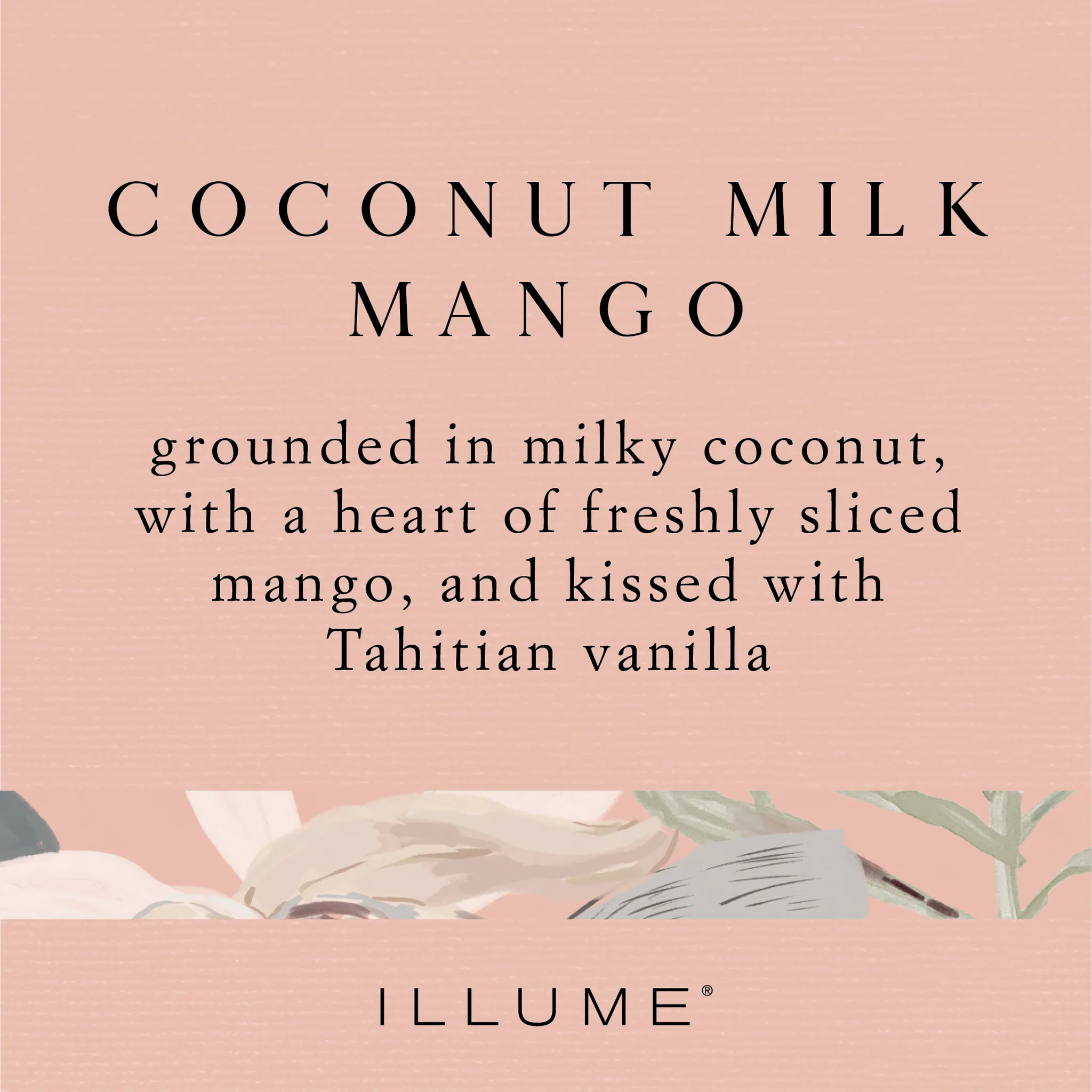 Illume Candle Refill Coconut Milk Mango