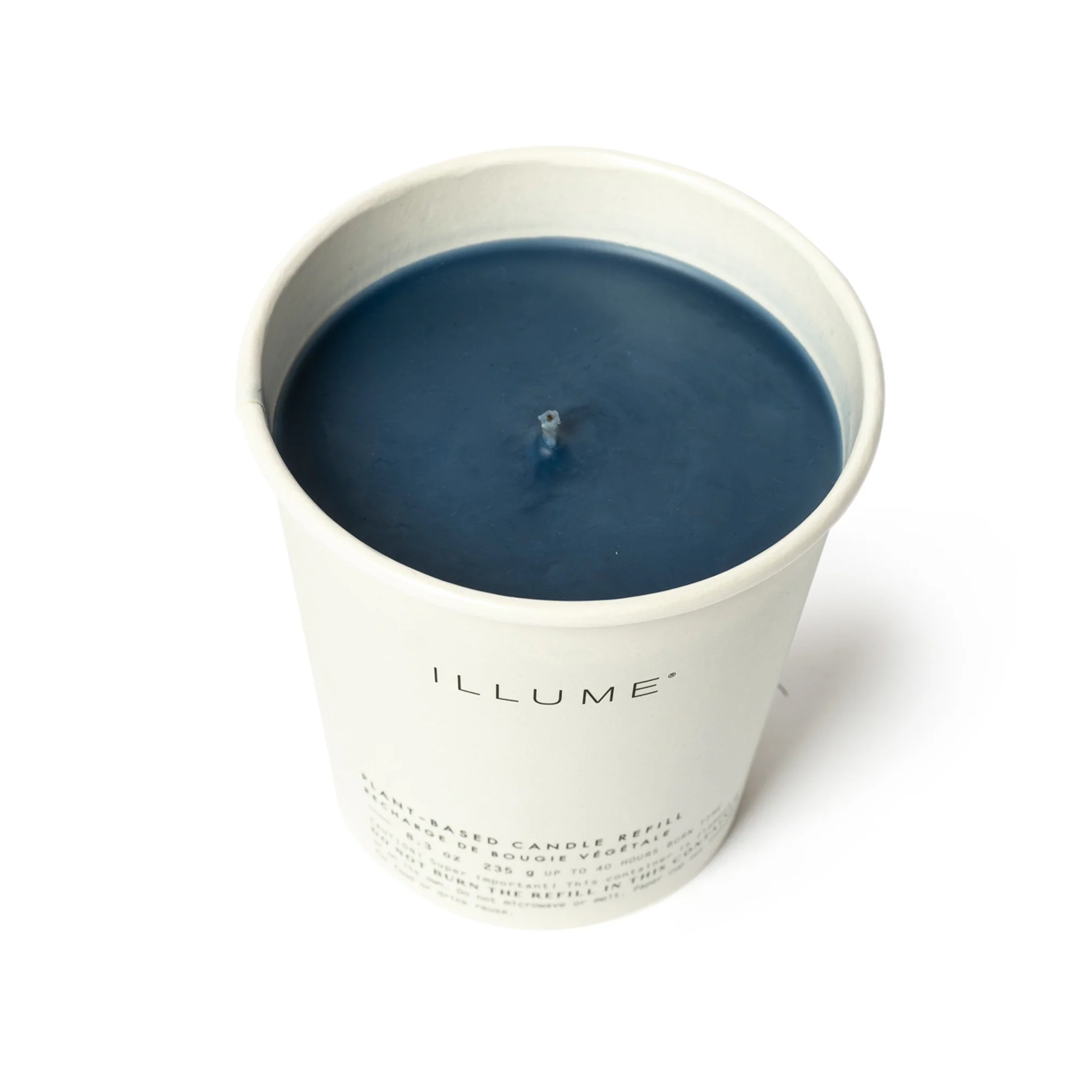 Illume Large Boxed Crackle Glass Candle Balsam & Cedar